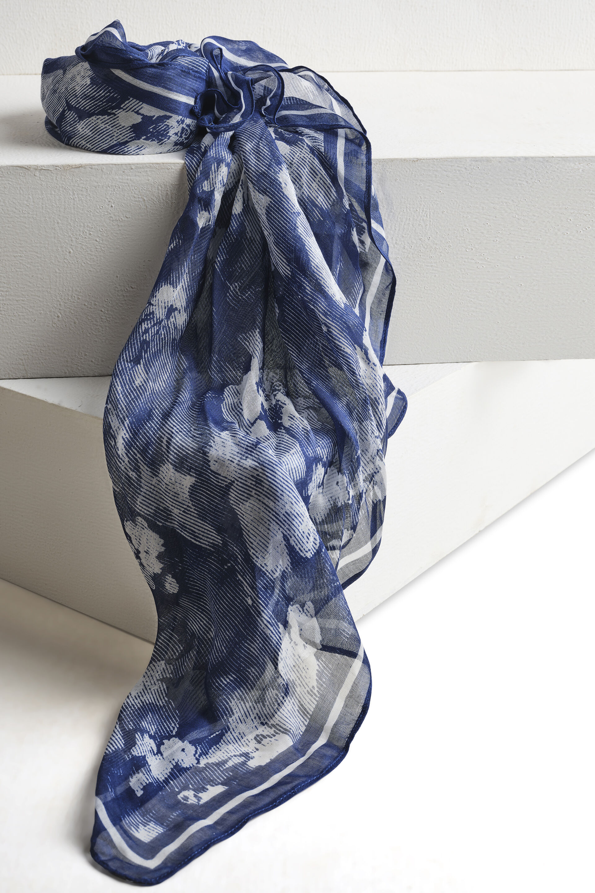 Cornflower Blue Modal Scarf, , image 1